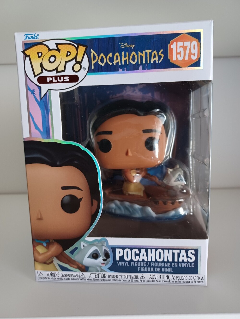 Disney Pocahontas With Meeko Riverbend 1579 Vinyl Figure Funko Pop Collectible